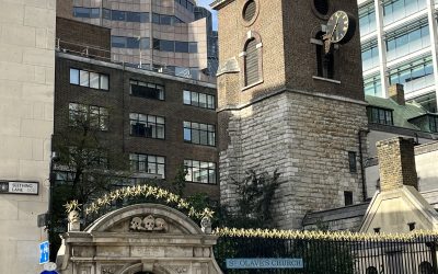 St Olave’s Church – (sometimes known as St Ghastly Grim!)