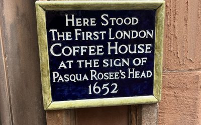 London’s first coffee shop – and it ain’t Starbucks!