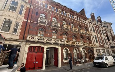Backs of buildings can be a treat!