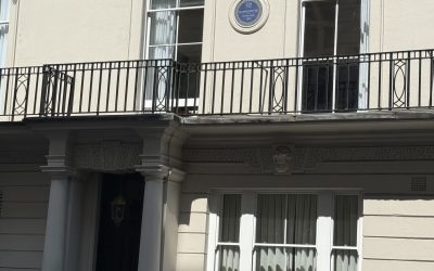 Oldest blue plaque in London – a surprise