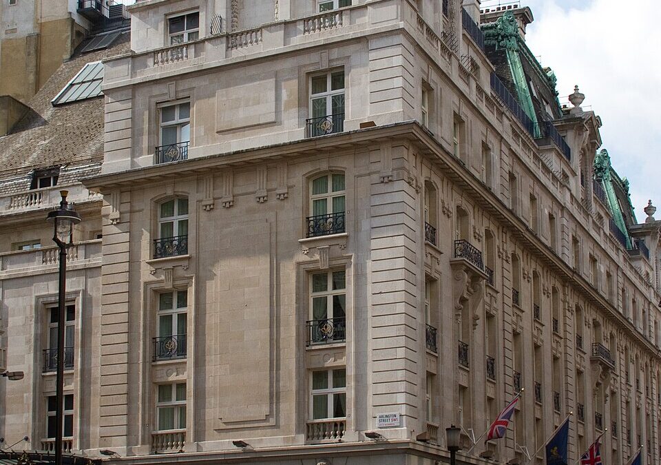 The Ritz Hotel, Piccadilly: A brief stroll through Its storied past