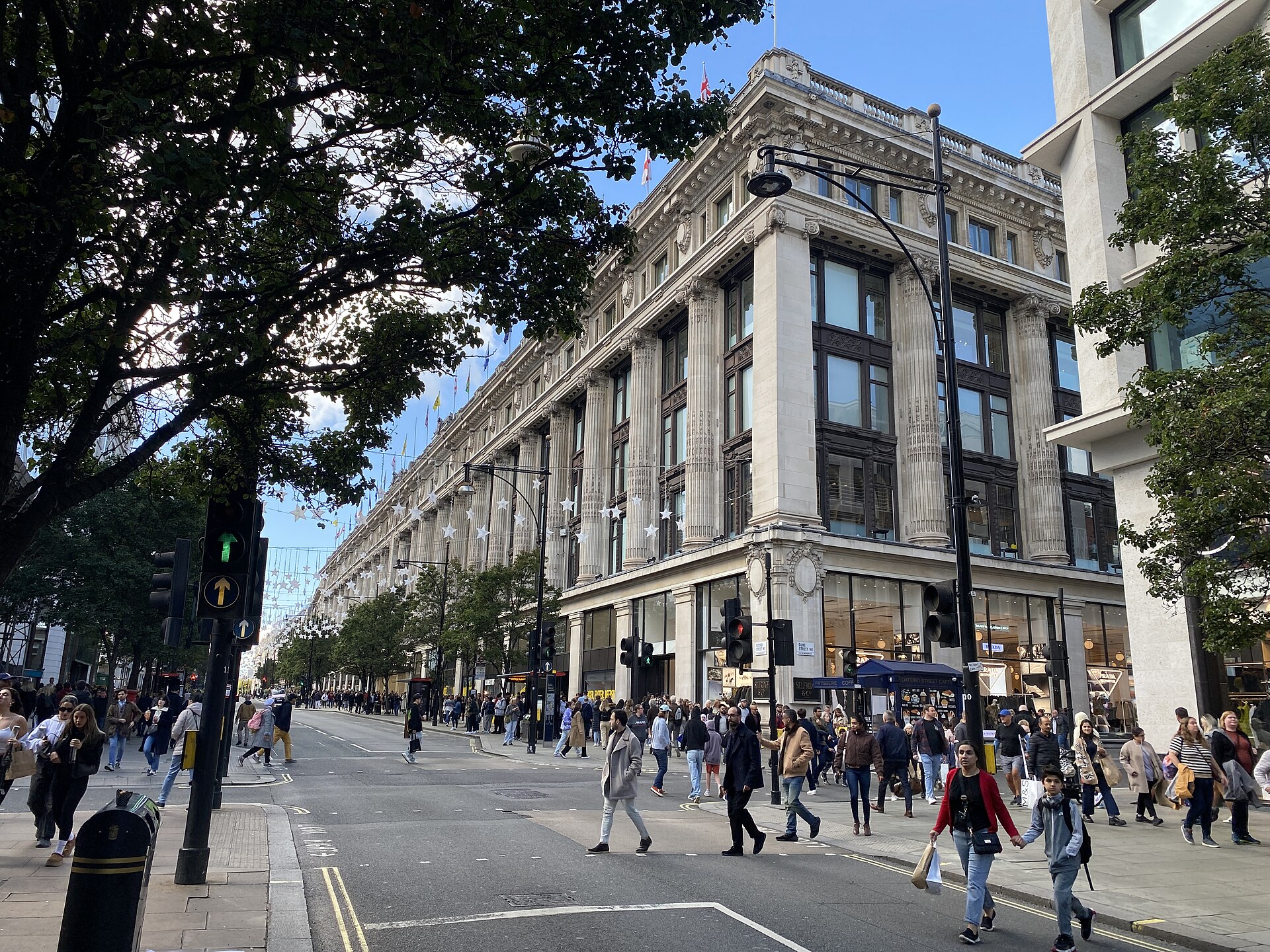 Lord North Street near Downing Street in London