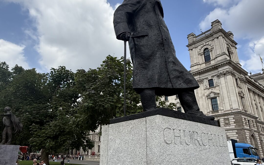 Churchill in Parliament Square: the statue that watches over Westminster